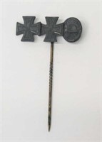 WWI German Iron Cross 1st/2nd Class & WB Stick Pin