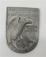 1935 German "Old Party Members"Gauwestfalen Badge