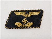 Original WWII German Railway Collar Tab