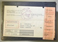 1981 PROOF SET SEALED/ UNOPENED BOX OF 5