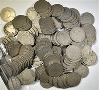 150 MIXED DATE LIBERTY NICKELS  1899-1912