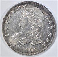 1829/7 BUST HALF DOLLAR  AU/BU