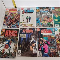 Titan's and Green Arrow comics