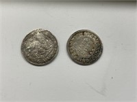 1831 and 1837 1/2 Dimes