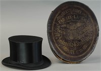 COLLAPSIBLE TOP HAT IN ORIGINAL BOX