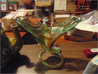 Retro Art Glass Vase