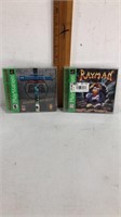 Rayman and monsters inc PlayStation 1 video