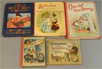 FIVE EARLY CHILDRENS BOOKS