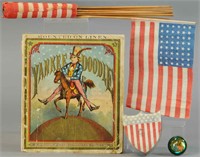 A PATRIOTIC GROUPING OF COLLECTIBLES
