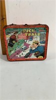 1967 metal Dick Tracy lunchbox, no handle