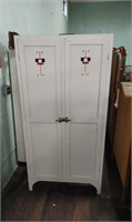 Vintage Double Door Pantry Cabinet