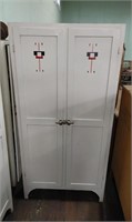 Vintage Double Door Pantry Cabinet
