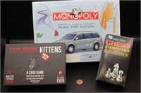 Three Small Games For A Road Trip!