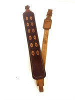 Leather Rifle Sling, 38”
