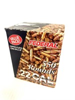 (550) Rounds 22LR Federal, 36 gr.