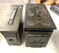 (2) Ammo Cans