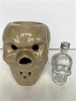 Vintage Skull Mug & Crystal Head Bottle