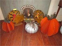 6 Assorted Autumn/Thanksgiving Décor