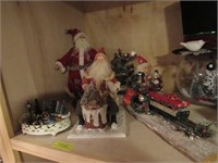 4 Assorted Christmas Dioramas - Hand Crafted