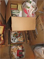 Approx. 100+ Assorted Christmas Ornaments & Décor