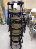 6 stools 17 1/2" tall