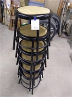 6 stools 17 1/2 " tall