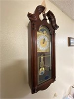 Howard Miller Dual Chime Wall Clock