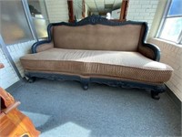 Victorian Style Couch 86"L
