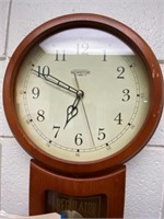 Brownstone Wall Clock Regulator