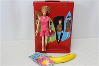 1961 Uneeda Wendy Doll, Case & WARDROBE