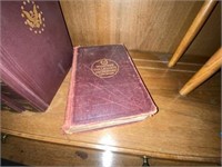 Vintage Library w/Encyclopedia Americana 2-pcs