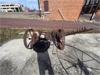 Iron wheel McCormick Deering Sickle Mower