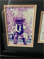 Framed OSU Boone Pickens Stadium Memorabilia
