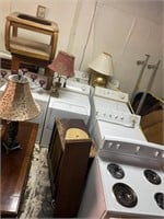 Large Lot of Furniture: Washers-Dryers-Stove-Cabin