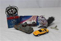 5 pc Metal Toy Collection