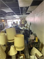 Large Lot of Furniture: Chairs-Dressers-Lamps-Bed