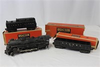 3 pc . Vintage Lionel O Scale Trains w/ boxes