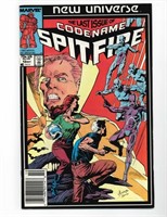 Marvel Comics Code Name Spitfire Vol 1 #13 1987