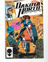 Marvel Comics Dakota North Investigations #1 1986