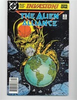 DC Comic Invasion The Alien Alliance Book One 1988