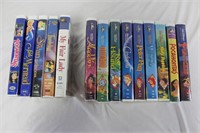 14 pc. VHS Childhood Disney Favorites & More