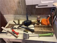 Saws, Scales, Drain Snakes, and more