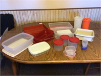 Tupperware and Rubbermaid lot