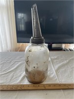 Duraglass Oil jar with Spout
