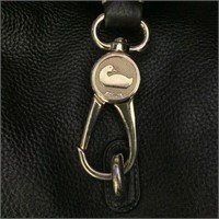 DOONEY & BOURKE Black Leather Shoulder Bag