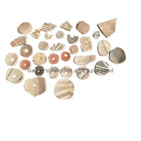 Spindle Whorls and Various Worked Pottery Sherds