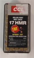 41  CCI 17 HMR Hollow Point Cartridges