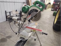 10" Hitachi Compound Saw with Stand