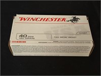Winchester 40 S&W 180 Gr FMJ