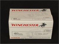 Winchester 40 S&W 165 gr. FMJ 100 ct